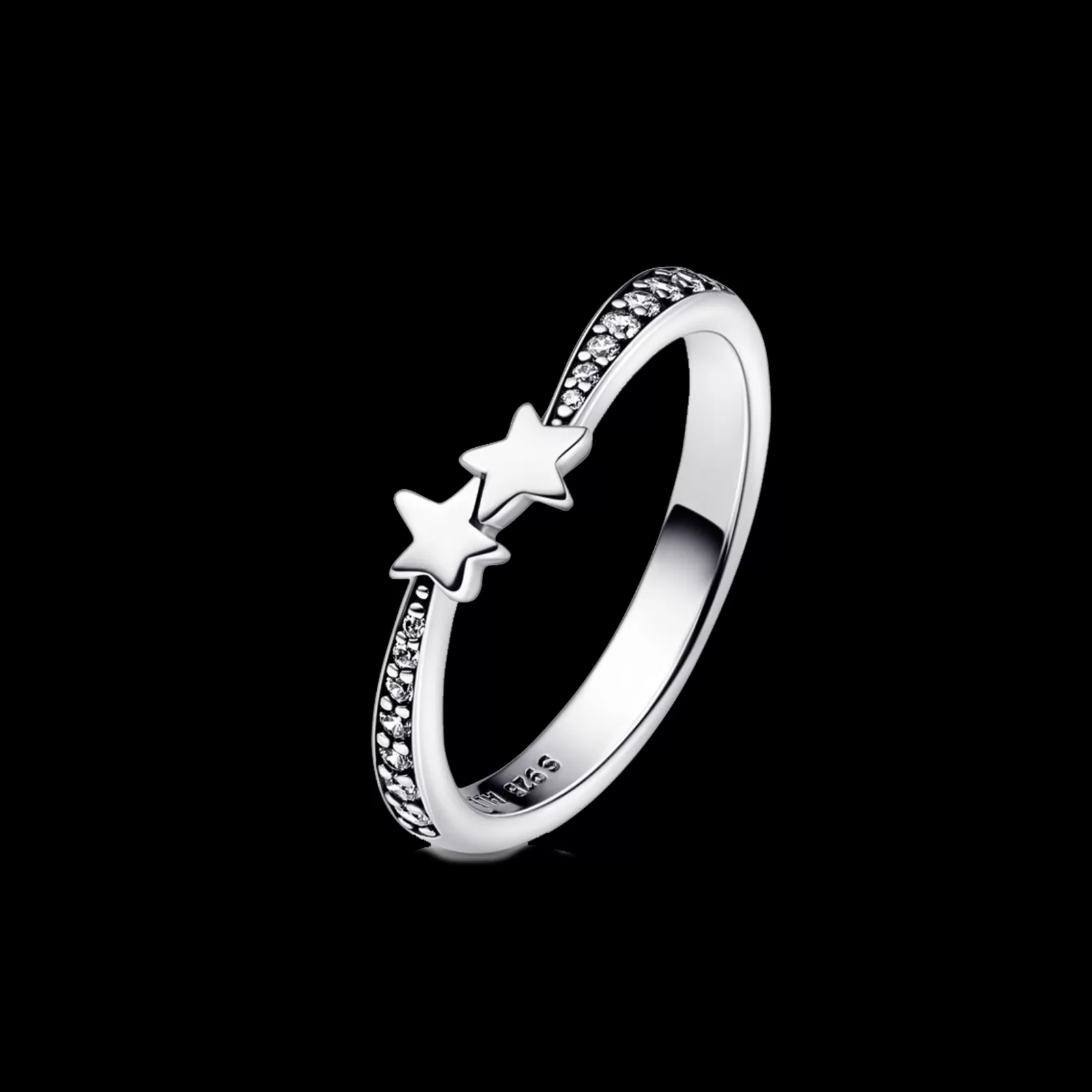 Anel Estrelas Com Zirconias-Pandora Best