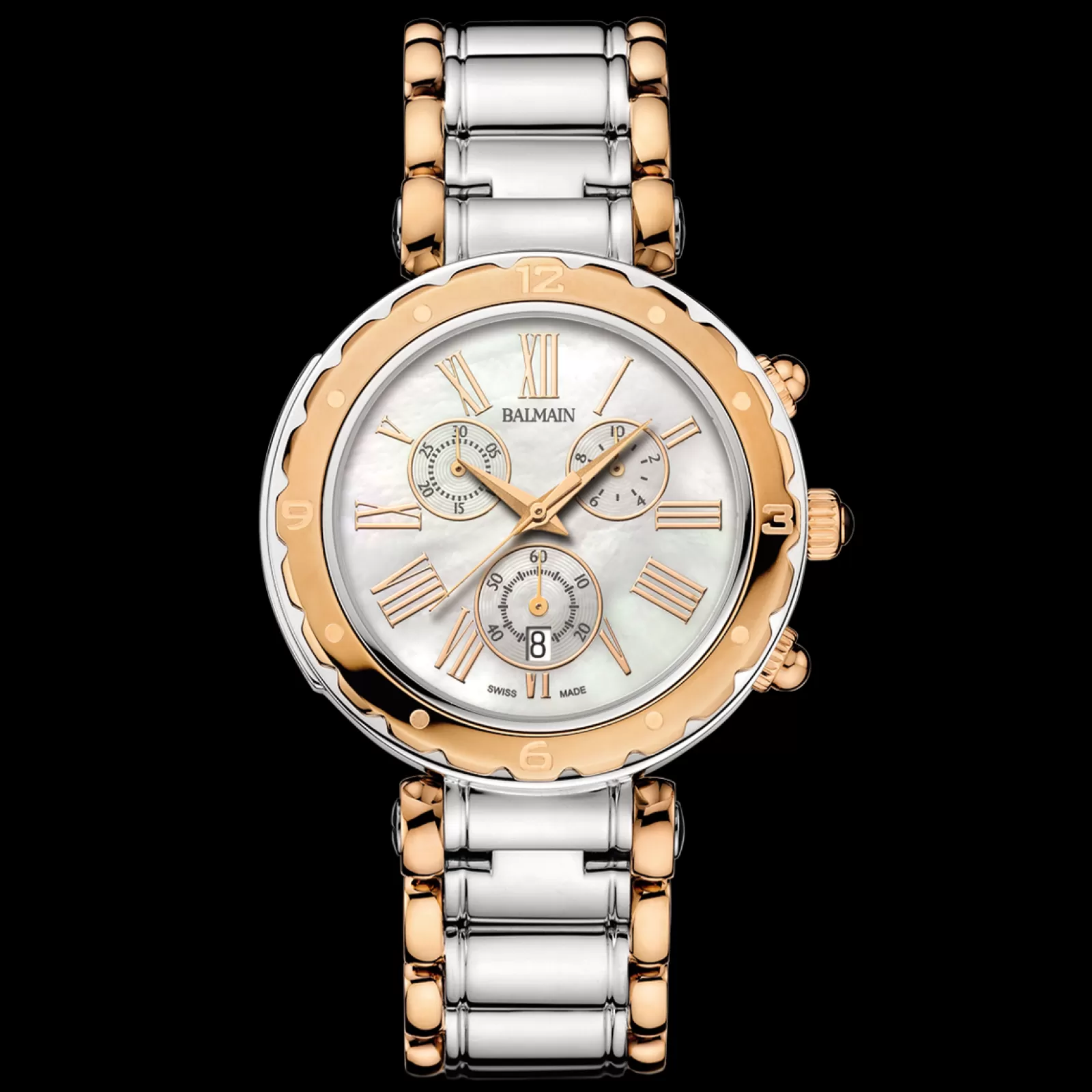 Balmania Aco Bicolor Rosa Chrono-Balmain Clearance