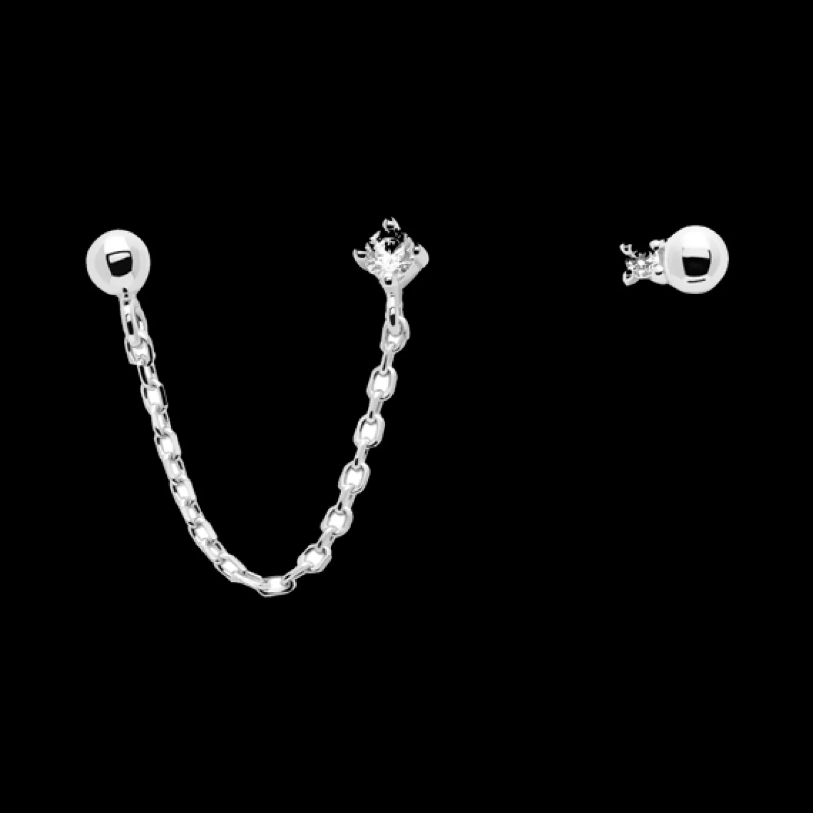 Brincos Musketeer Silver-PDPAOLA Sale