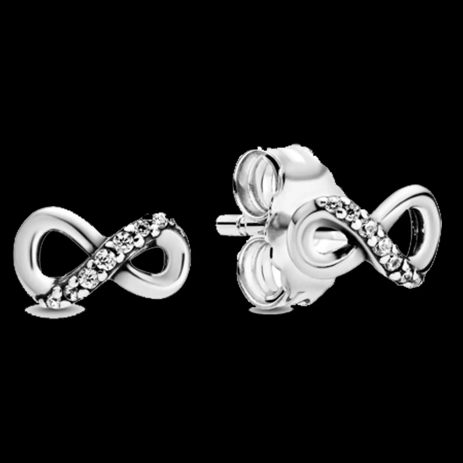 Brincos Sparkling Infinity-Pandora Cheap