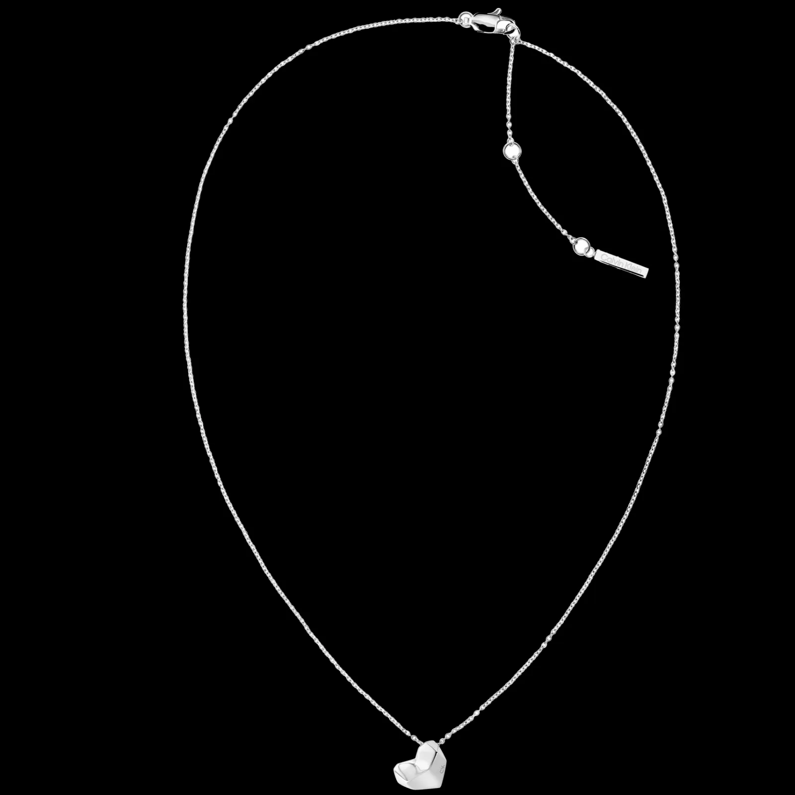 Colar Com Coracao Em Aco-Calvin Klein Jewelry Best
