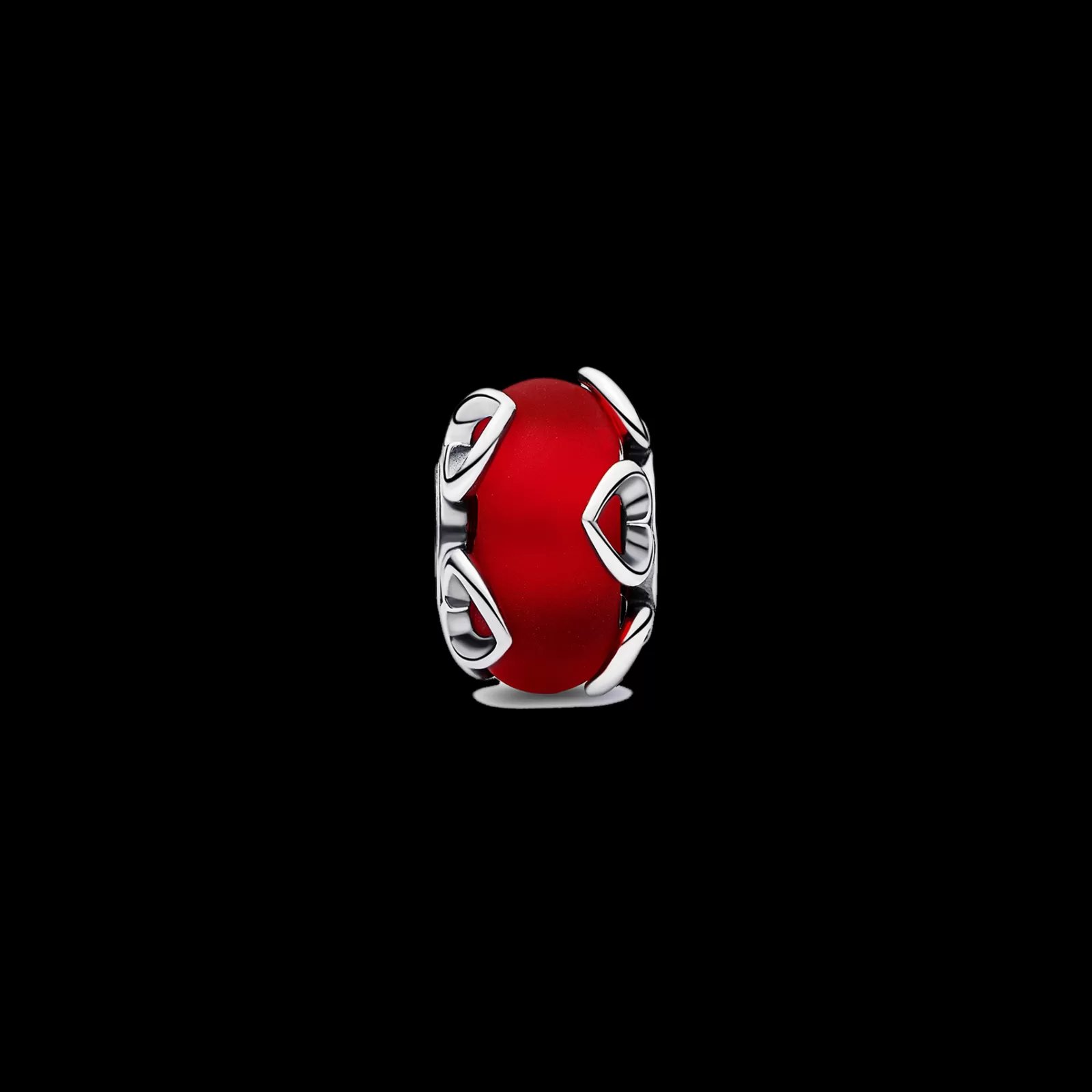 Conta Com Murano Vermelho-Pandora Cheap