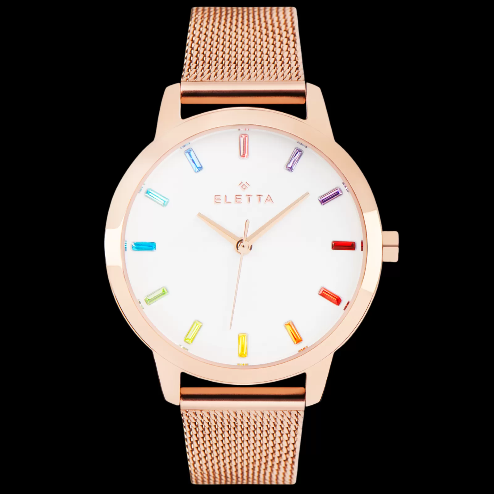 Relogio Rainbow Rose-Eletta Best