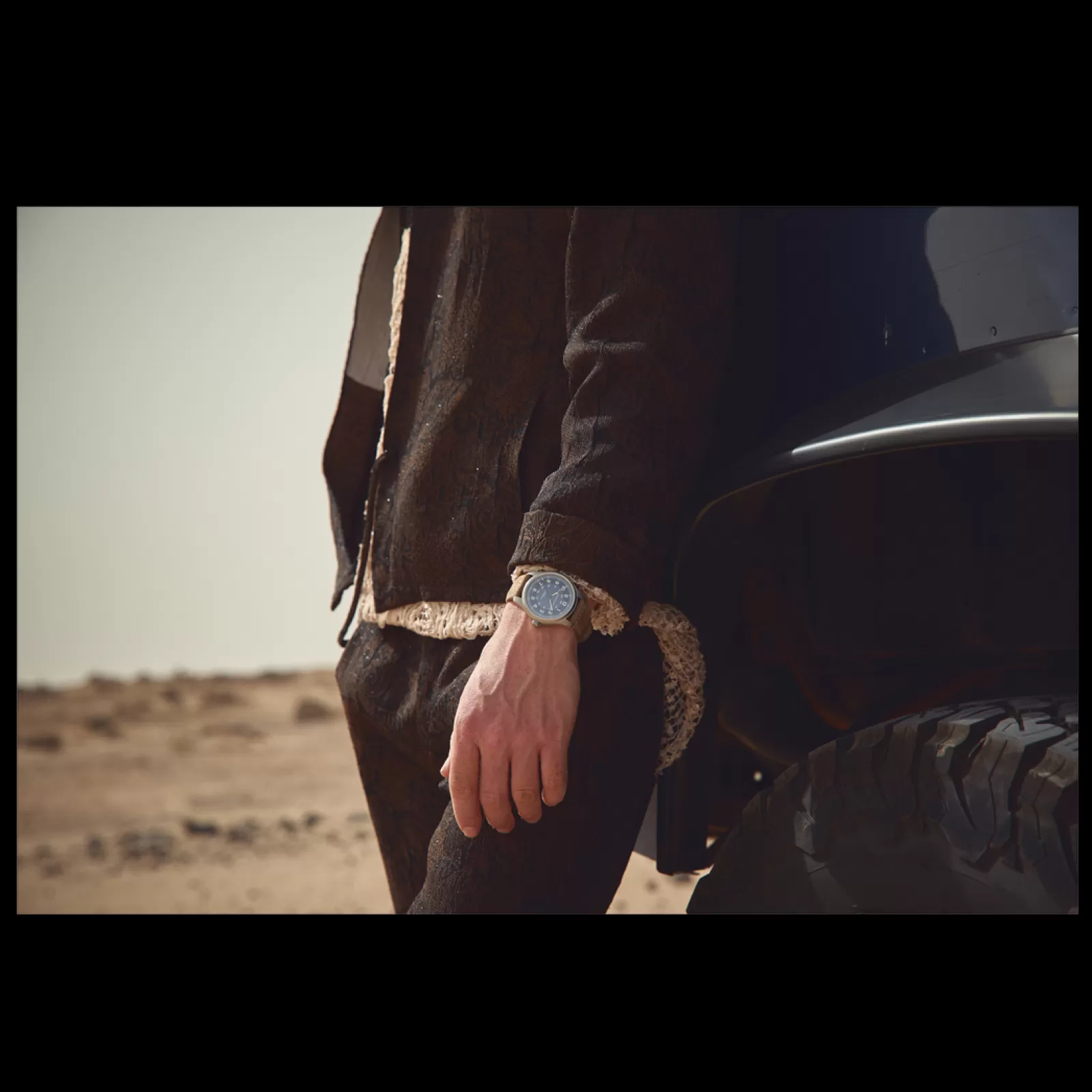 Khaki Field Titanium Auto-Hamilton New