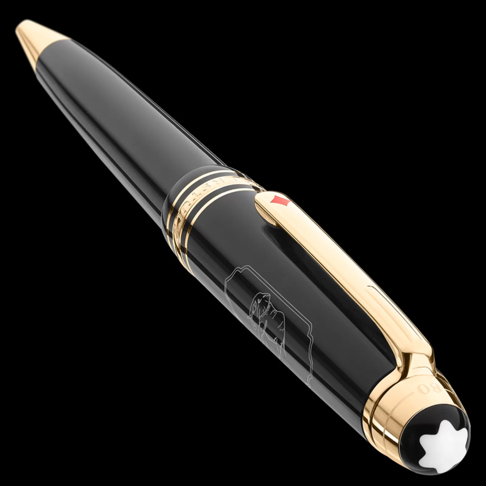 Meisterstuck Around The World In 80 Days Midsize Ballpoint-Montblanc Cheap