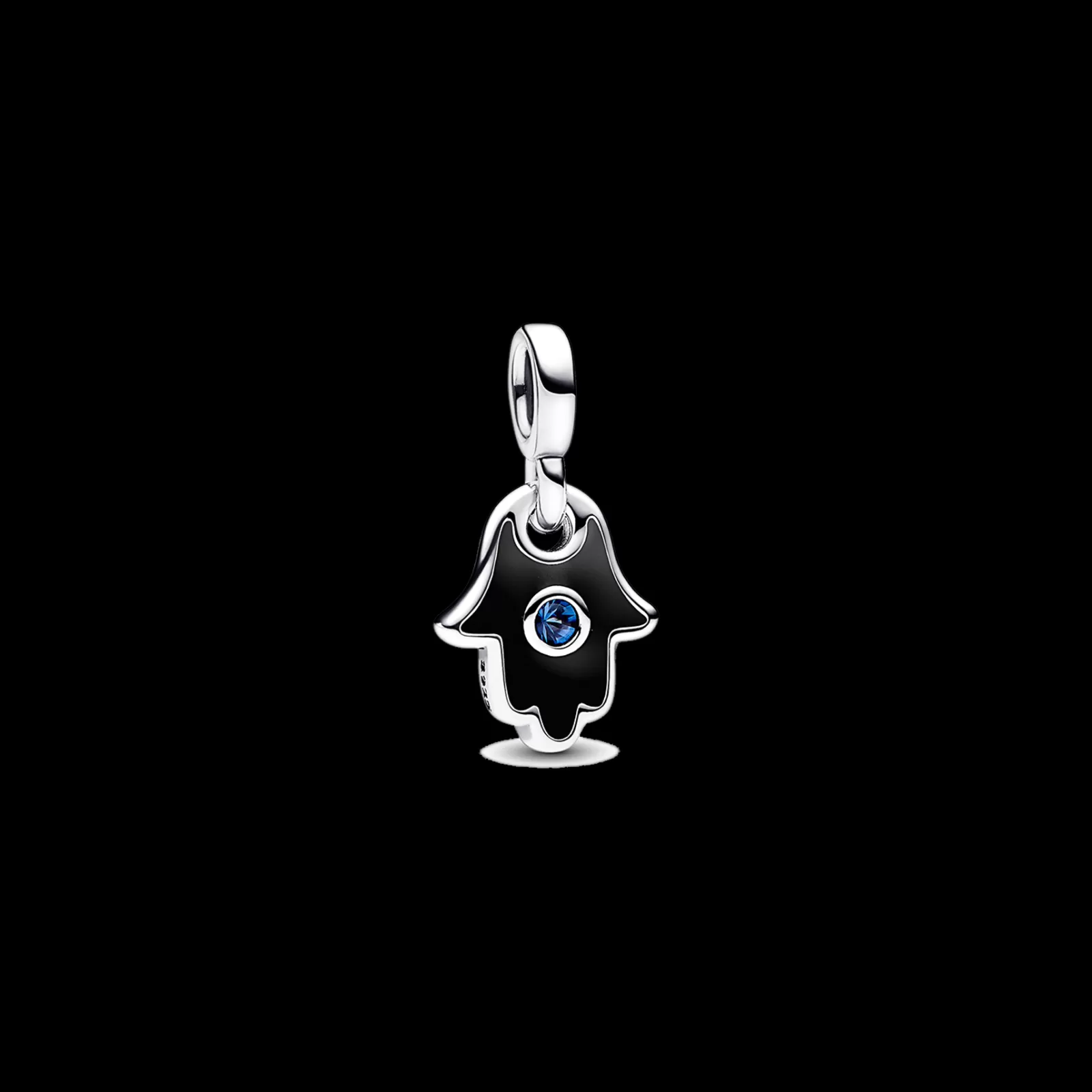 Mini Pendente Me Mao Hamsa Azul-Pandora Hot