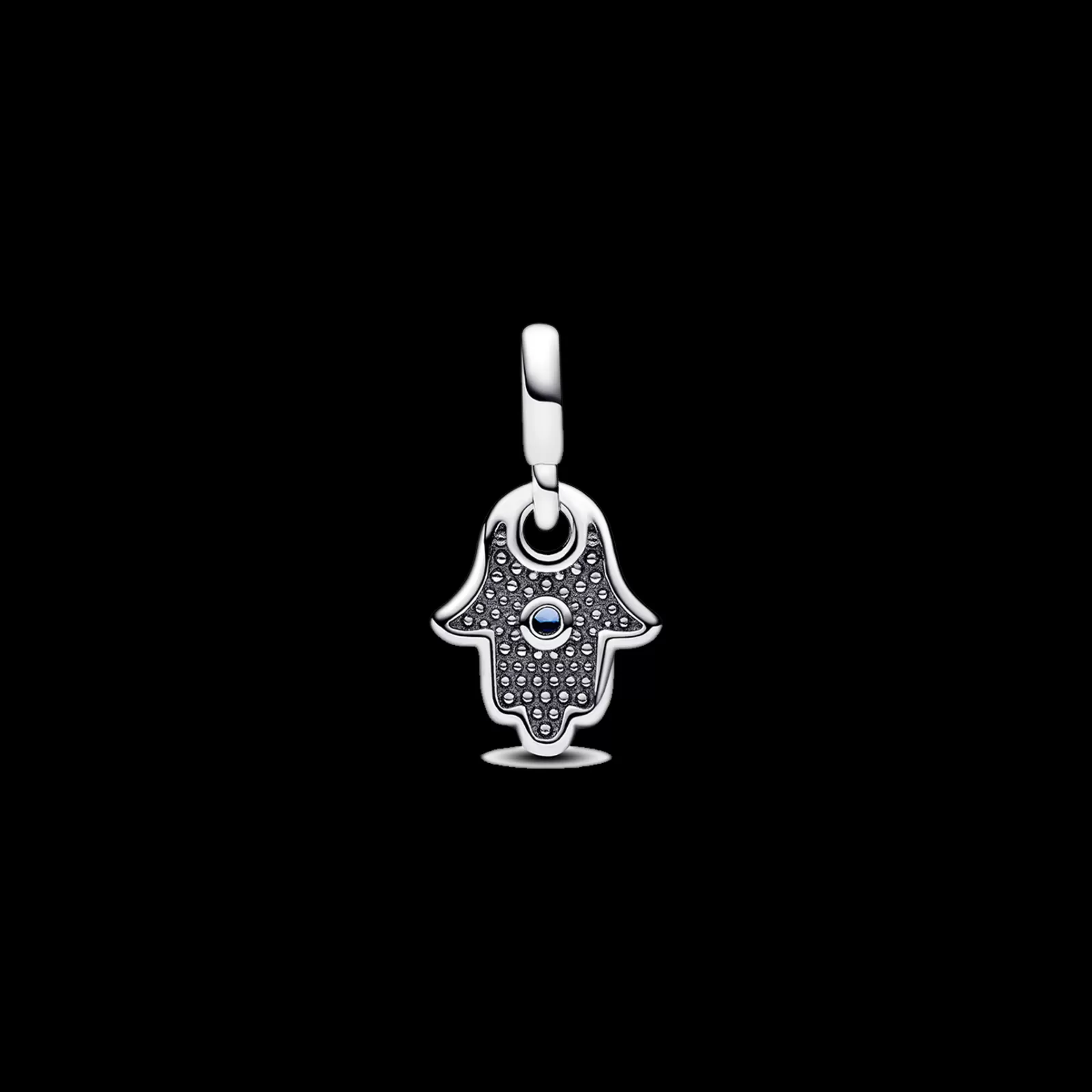 Mini Pendente Me Mao Hamsa Azul-Pandora Hot