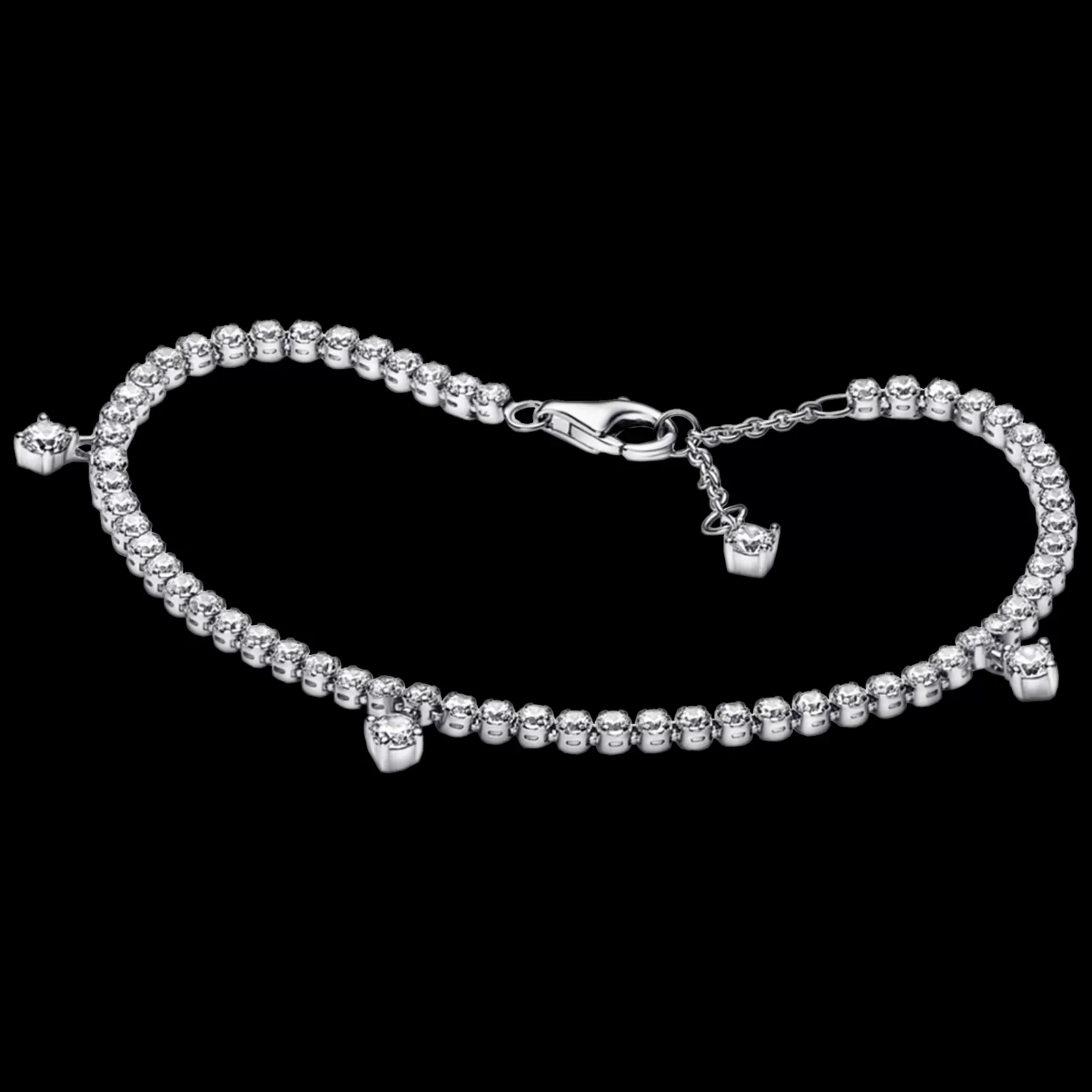 Pulseira Com Zirconias-Pandora Fashion