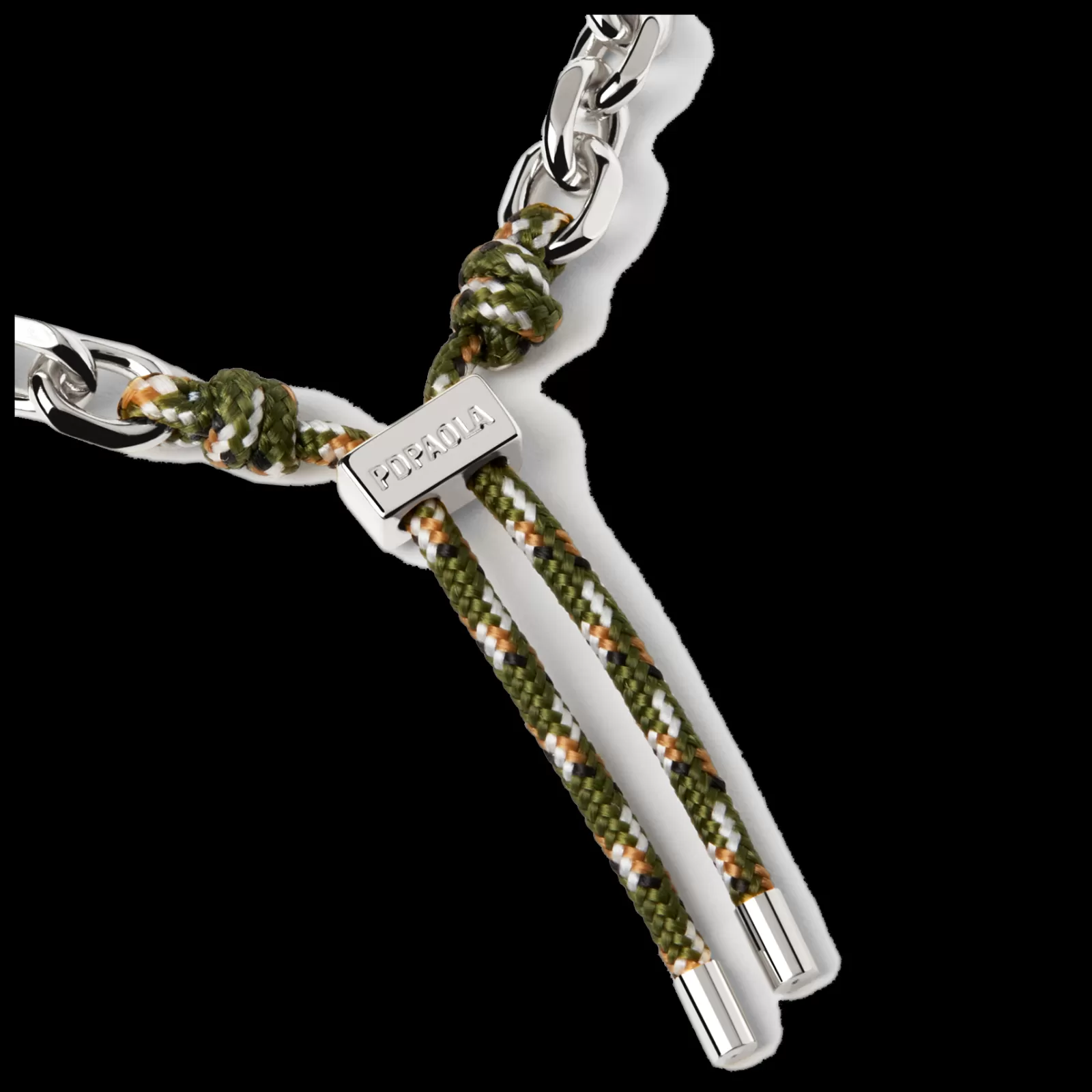 Pulseira Cottage Essential Rope Prateada-PDPAOLA Flash Sale