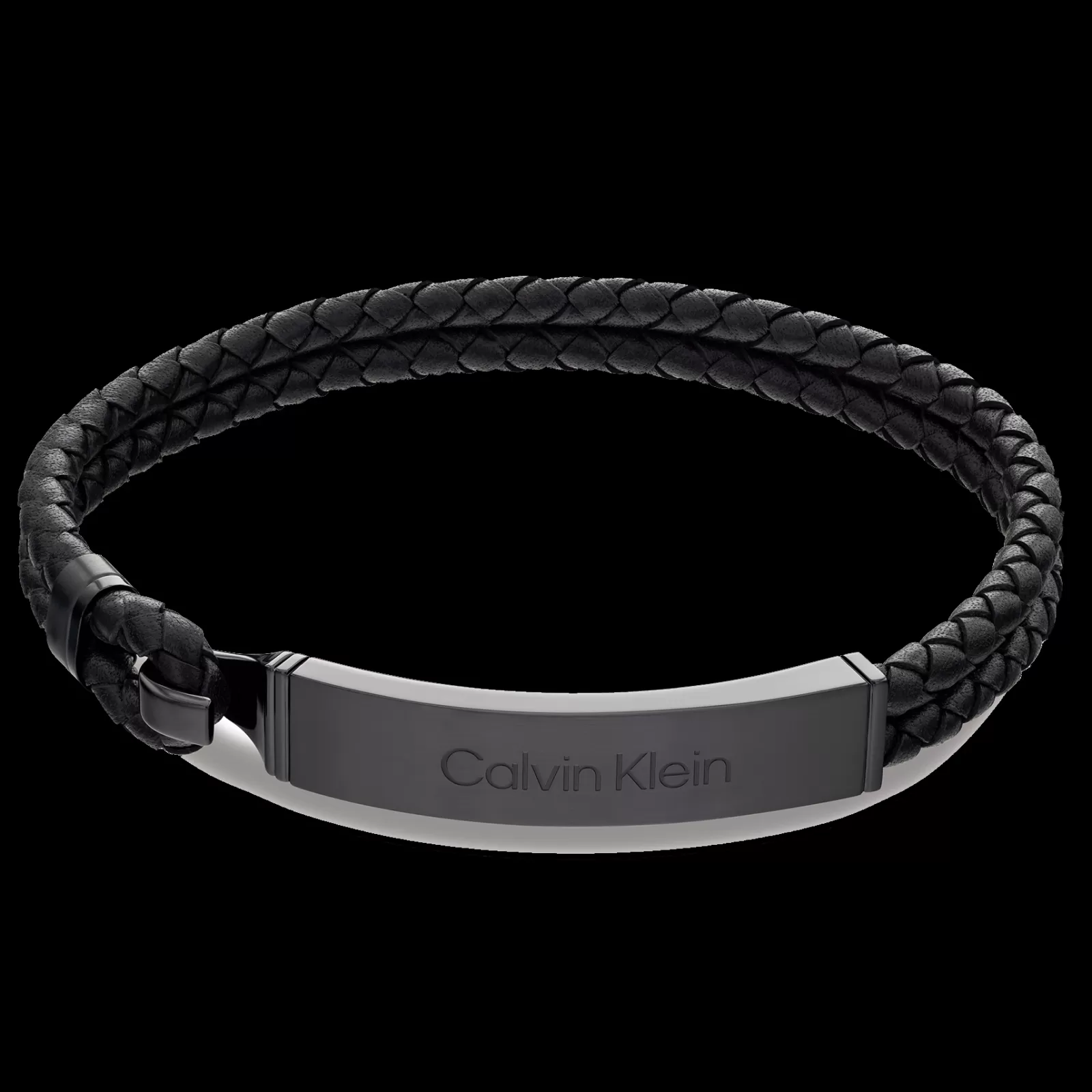 Pulseira Em Pele Preta-Calvin Klein Jewelry Cheap