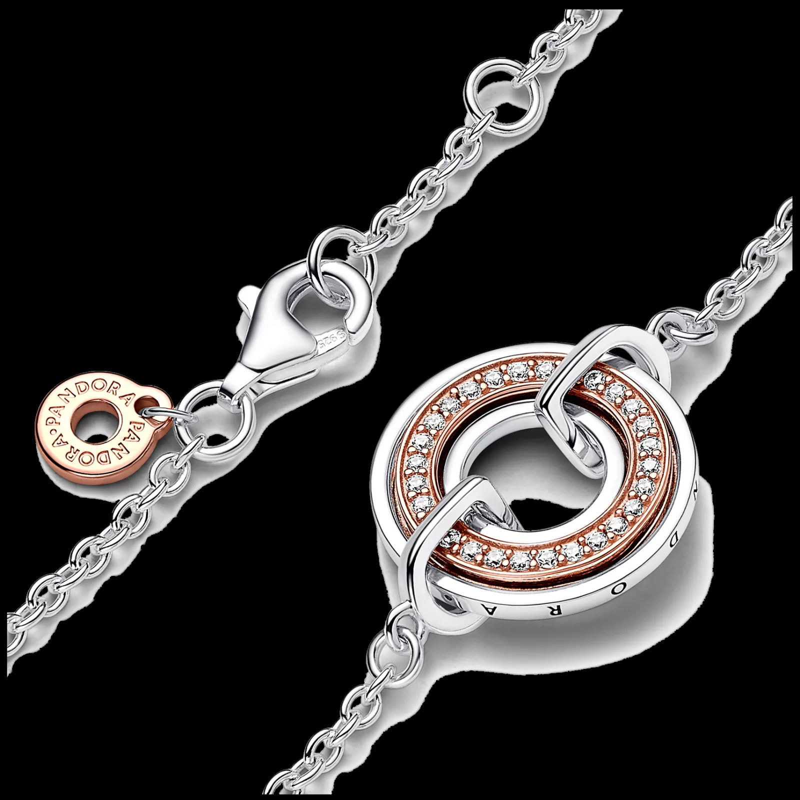 Pulseira Logo Prata-Pandora Shop