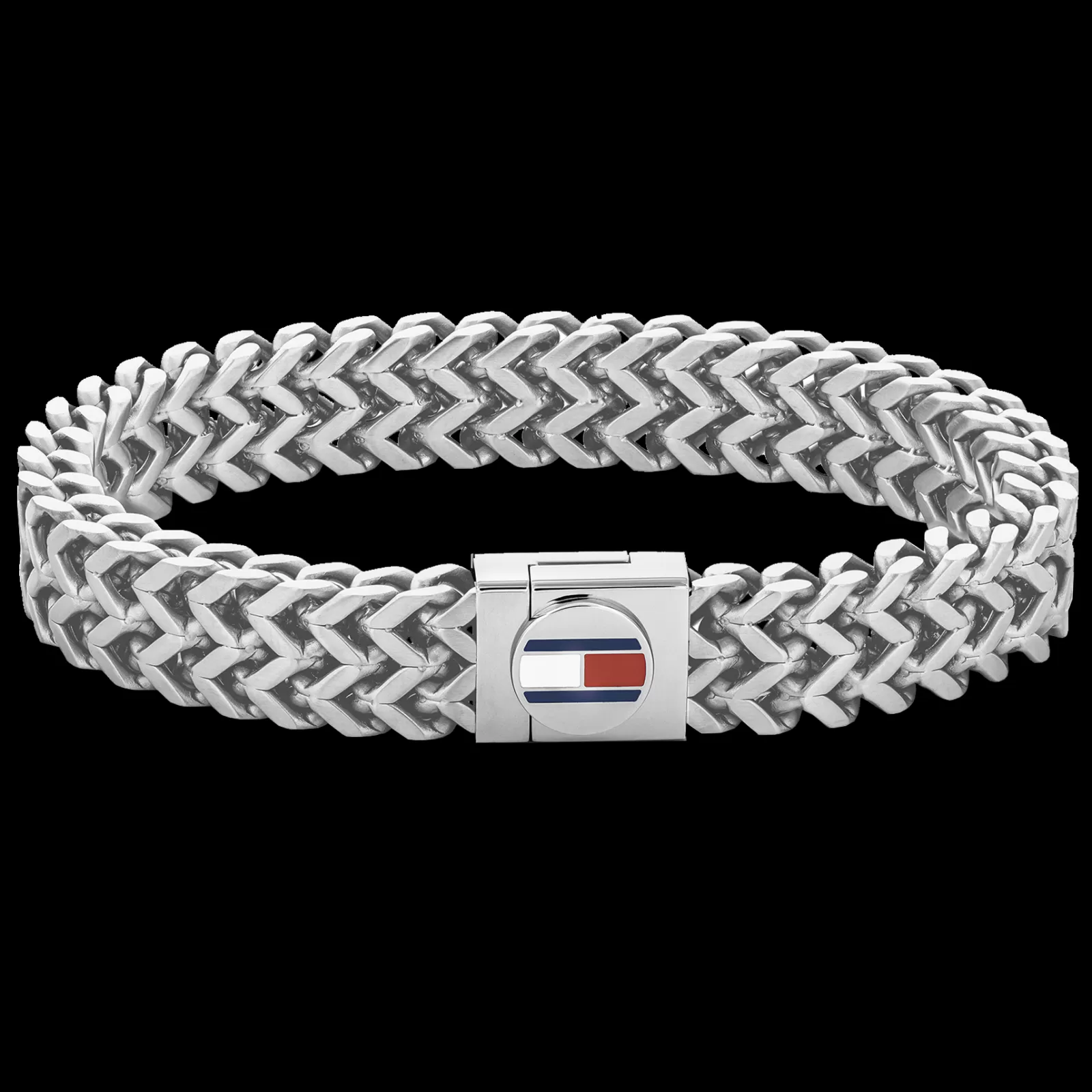 Pulseira Malha Aco Prateado-Tommy Hilfiger Jewelry Cheap