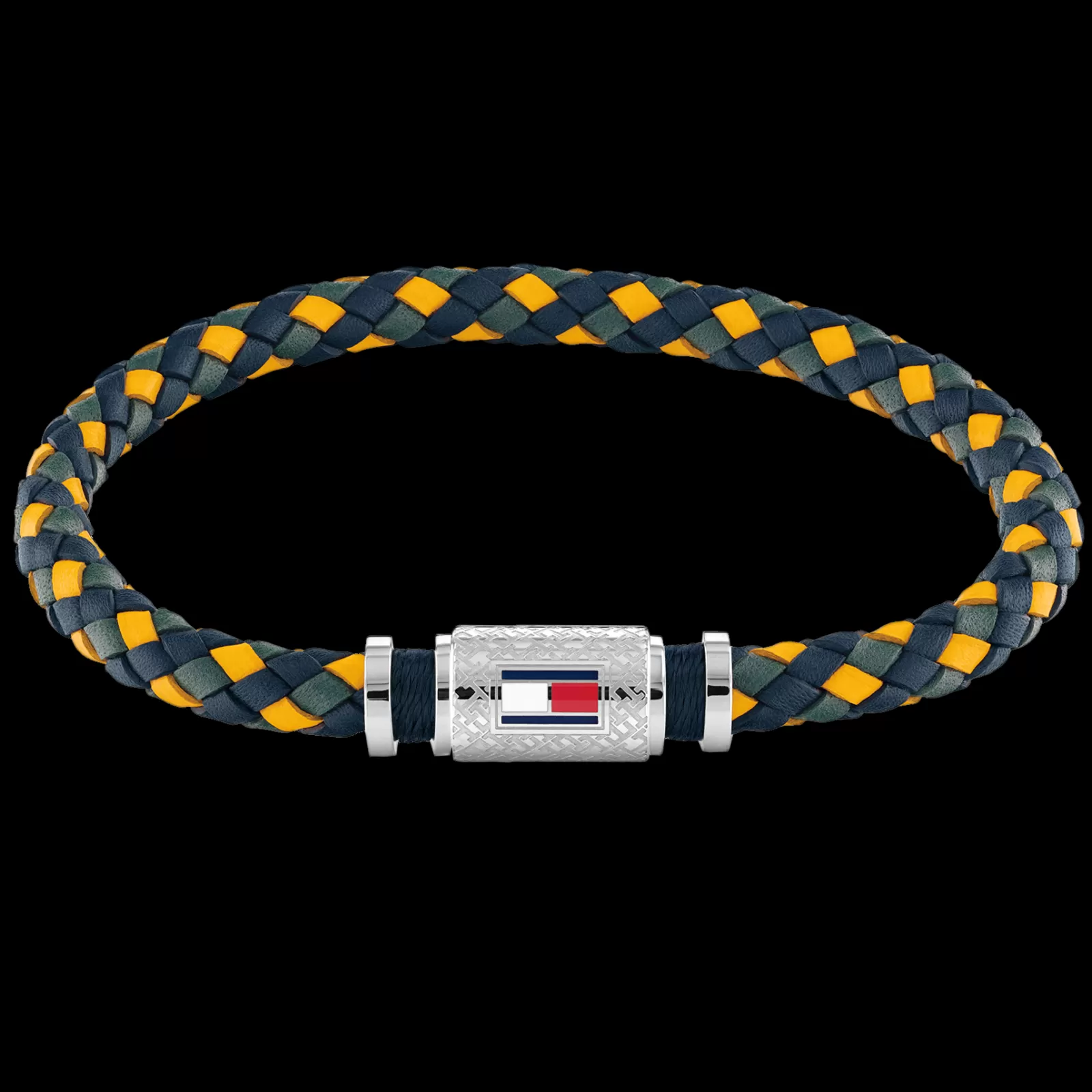 Pulseira Pele Tricolor Fecho Aco Iman-Tommy Hilfiger Jewelry Cheap