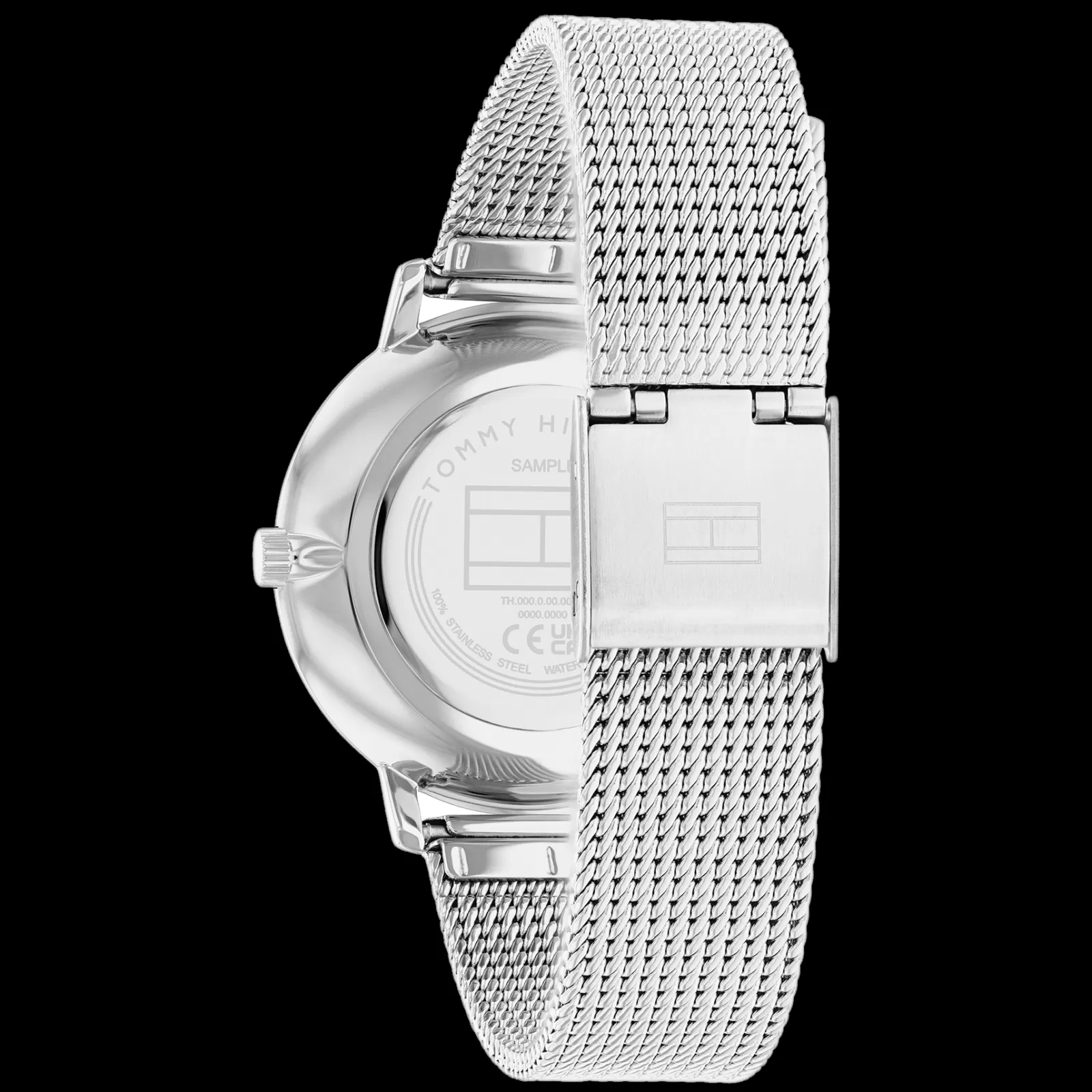 Relogio Aco Bicolor, Cristais E Malha Milanesa-Tommy Hilfiger Watches Sale