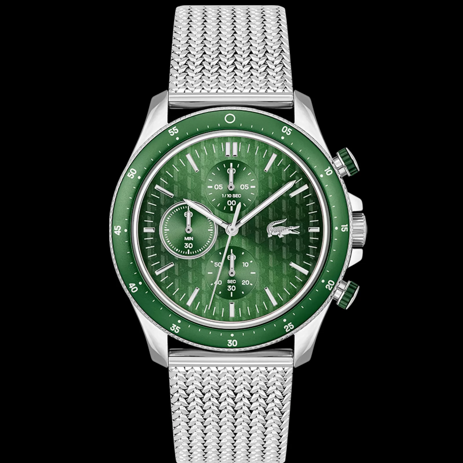 Relogio Neo Heritage Cronografo Aco, Alum. Verde-Lacoste Best