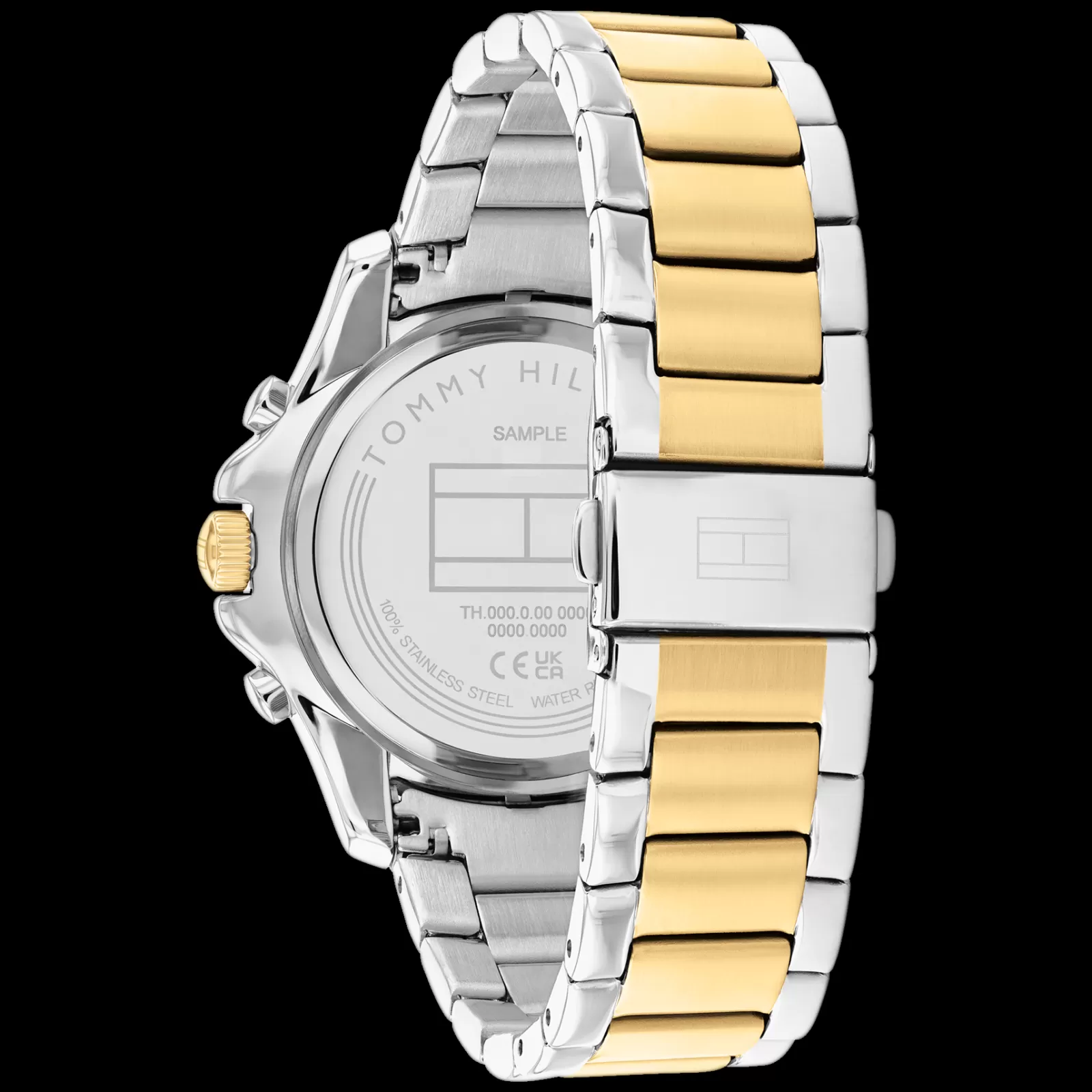Relogio Prateado Aco Bicolor E Cristais-Tommy Hilfiger Watches Online