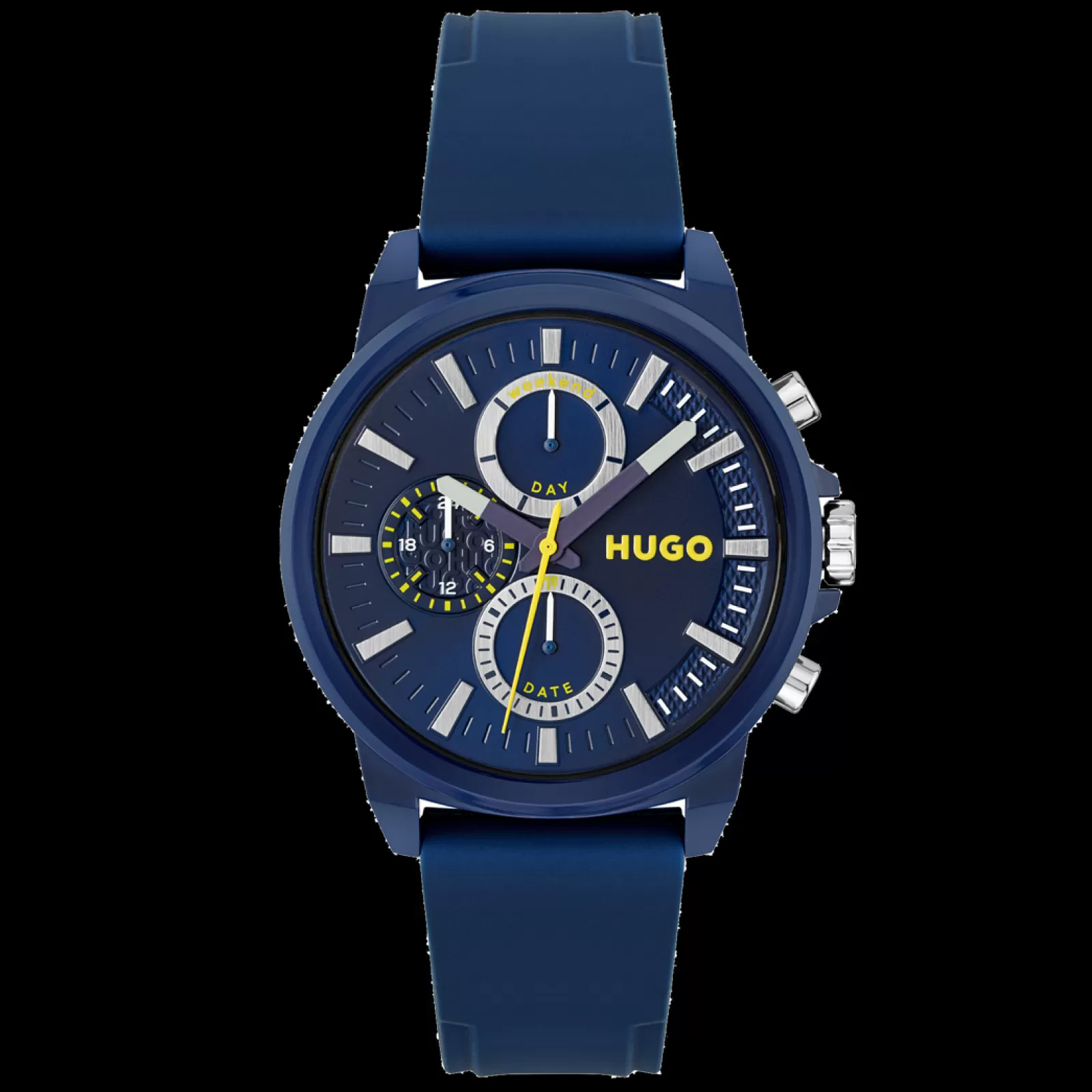 Relogio #Relax Azul Tr90 Silicone Azul-Hugo Online
