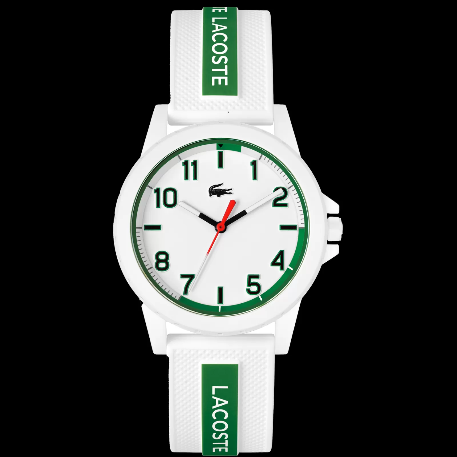 Relogio Rider Branco Verde Silicone-Lacoste Cheap