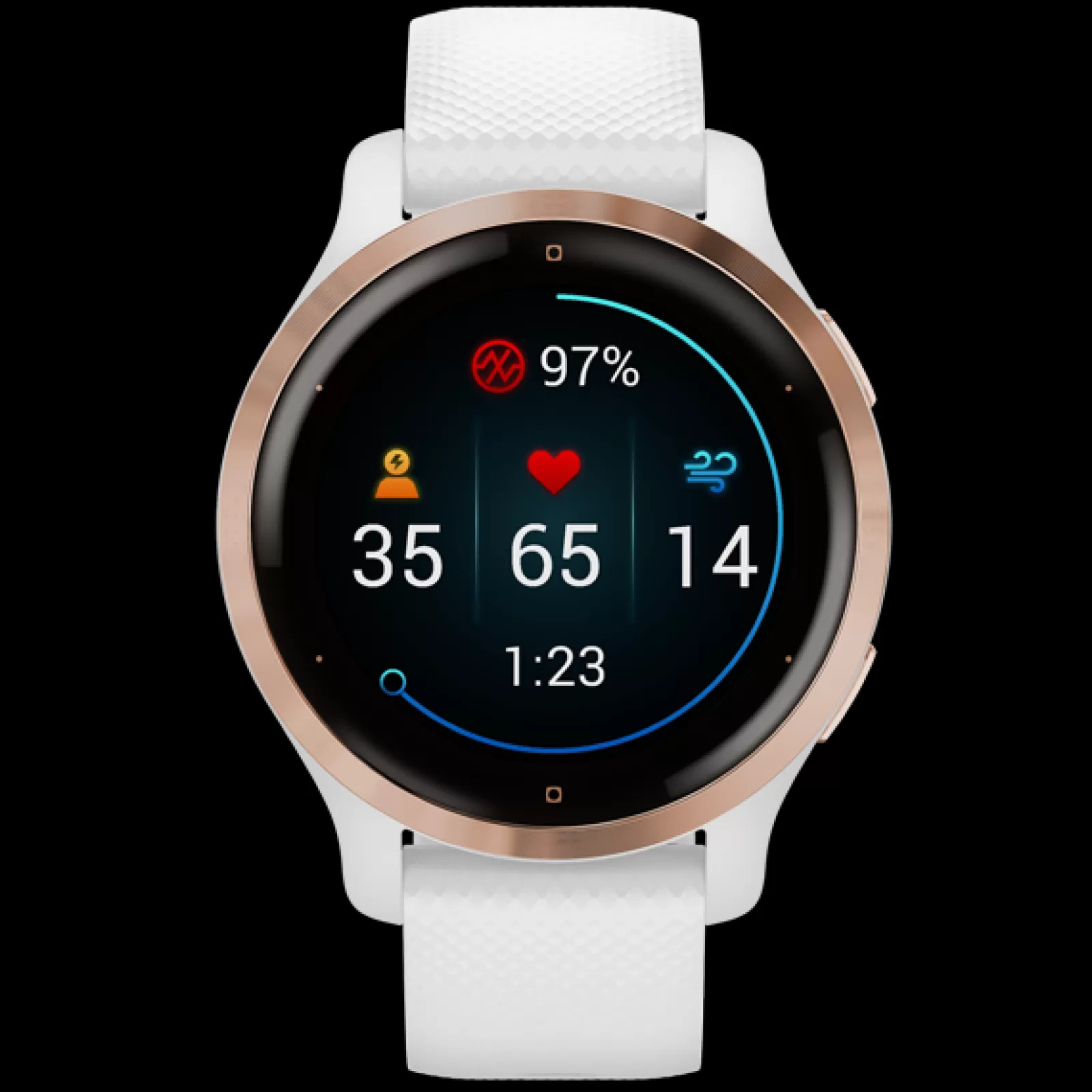 Smartwatch Venu 2S Rose Gold / White-Garmin Sale